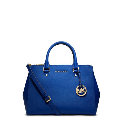 michael kors medium sutton satchel blue|michael michael kors sutton medium satchel.